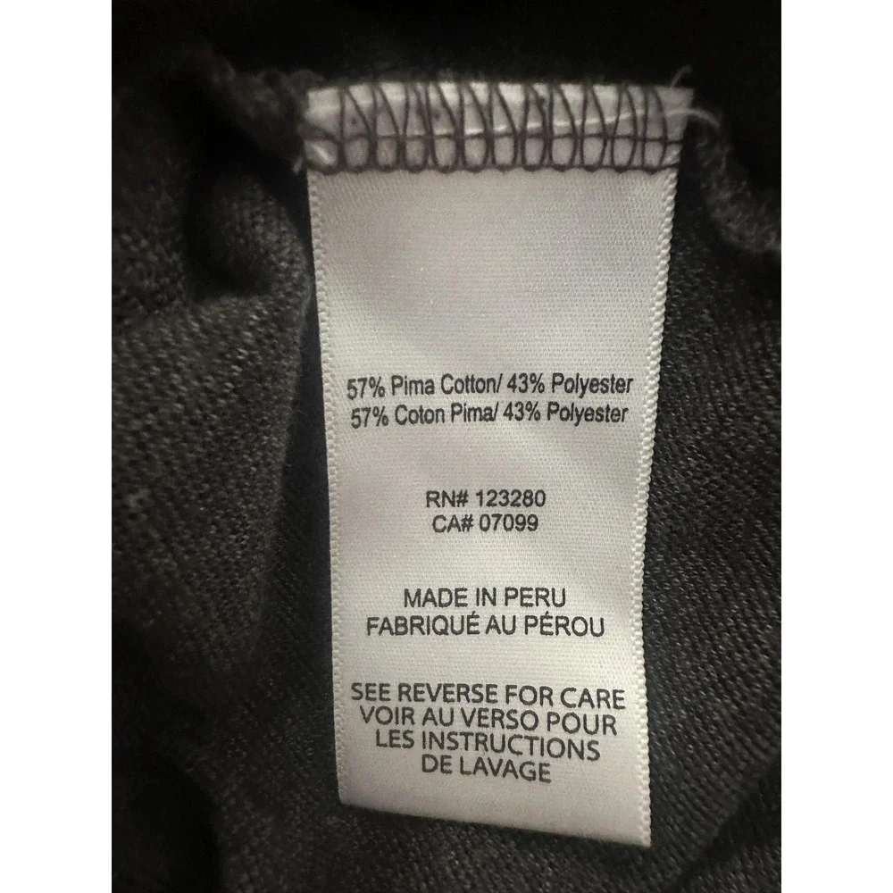 TravisMathew Polo Shirt Mens XL Gray Heather Golf 3-Button Embroidered‎ Logo